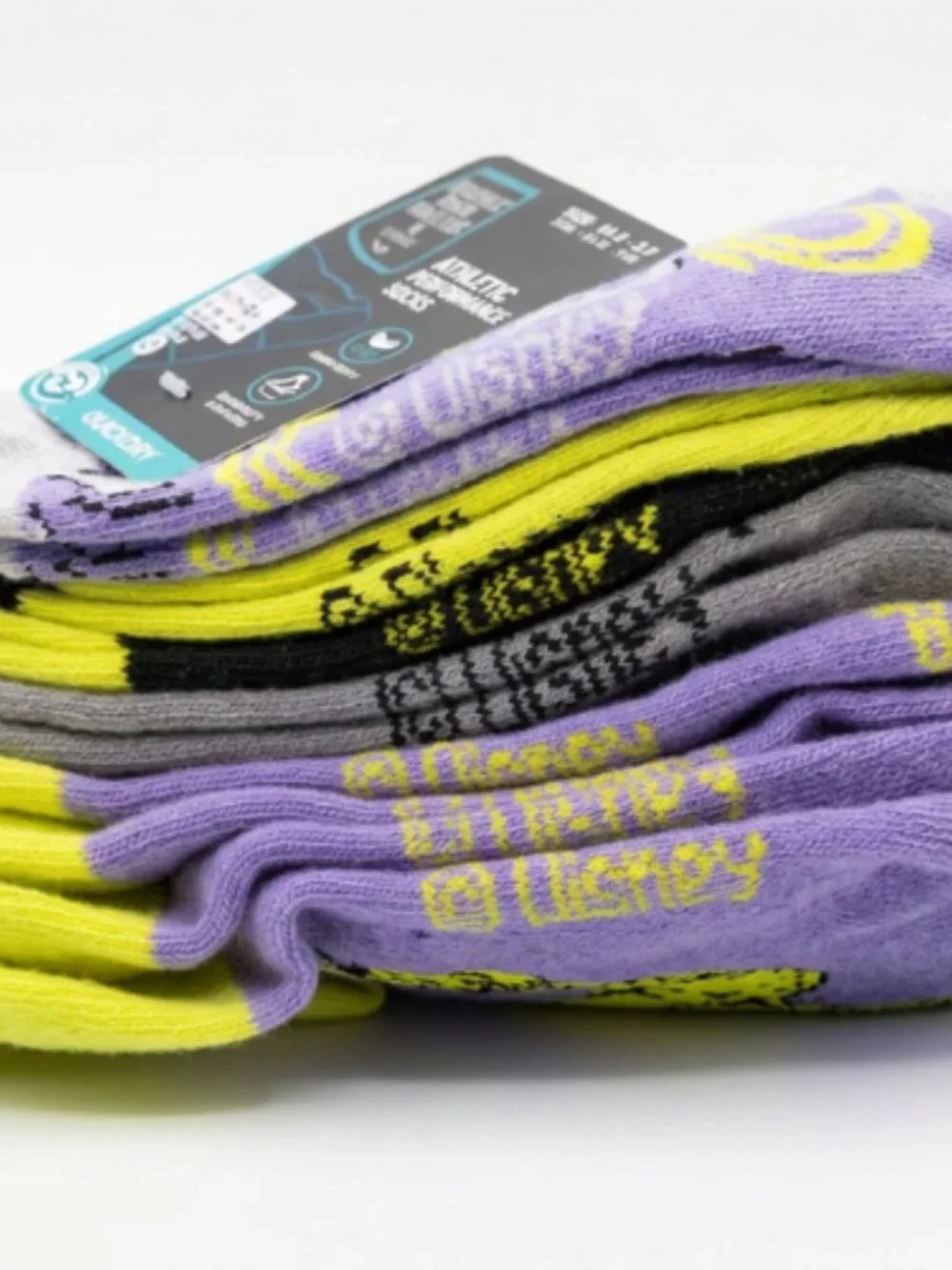 Nightmare Before Christmas Boys No Show Socks 6 Pack Size M 9-2.5 Disney
